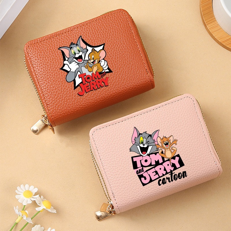Women Bags Medium Size - Portfele na karty Tom i Jerry,