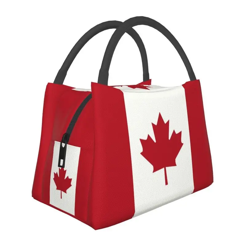 Women Bags Canada - Torby na lunch z flagą Kanady