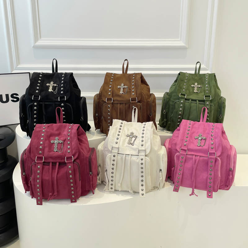 Women Bags Medium Size - Plecaki damskie w stylu retro, super