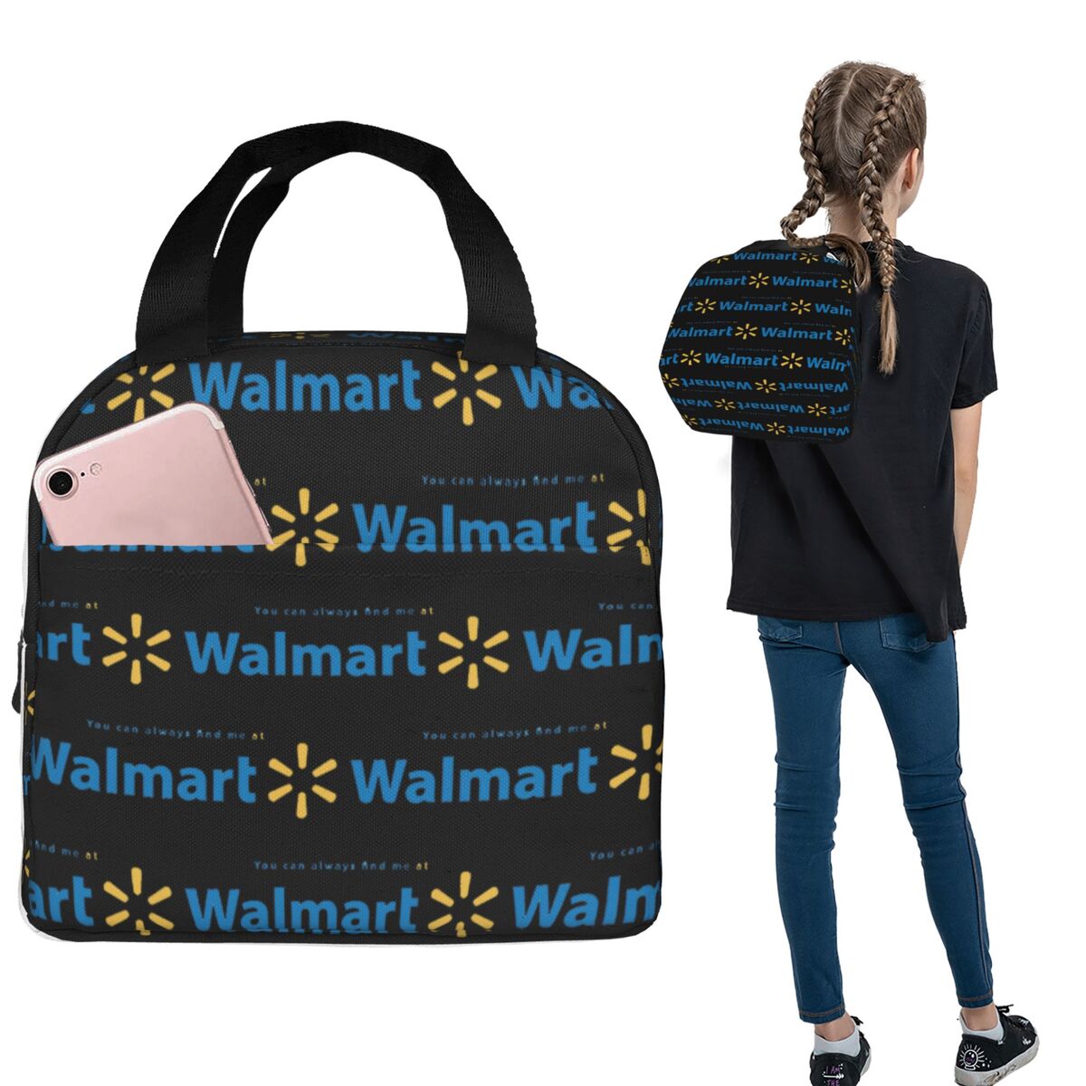 Women Bags Walmart - Torba termiczna na lunch Walmart dla