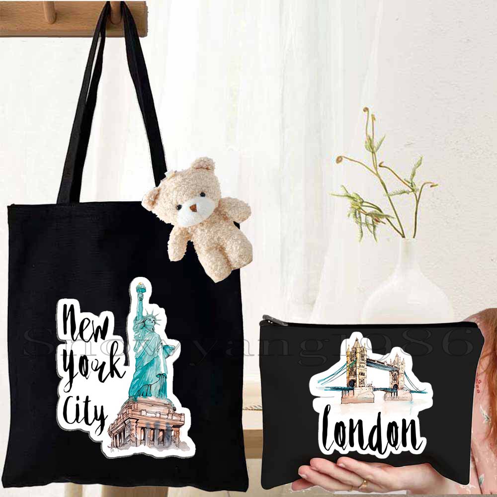 Women Bags Netherlands - 3 SZT. Torba płócienna damska typu
