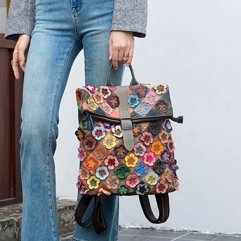 Damski plecak vintage ze skóry – Women Bags Leather recenzja i cena
