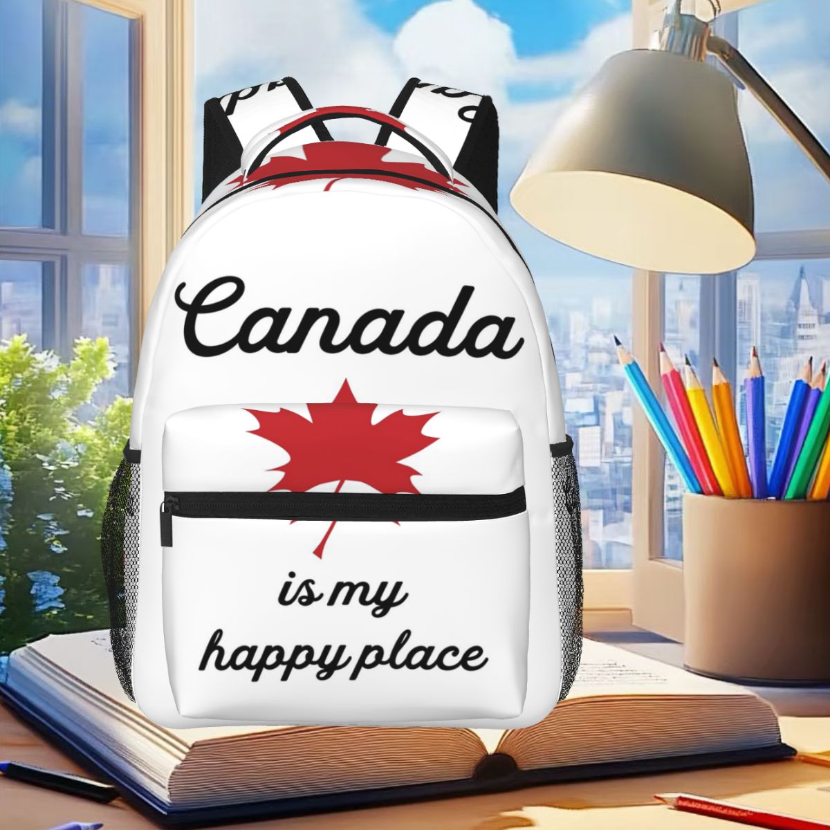 Plecak z motywem liścia klonow – Women Bags Canada recenzja i cena