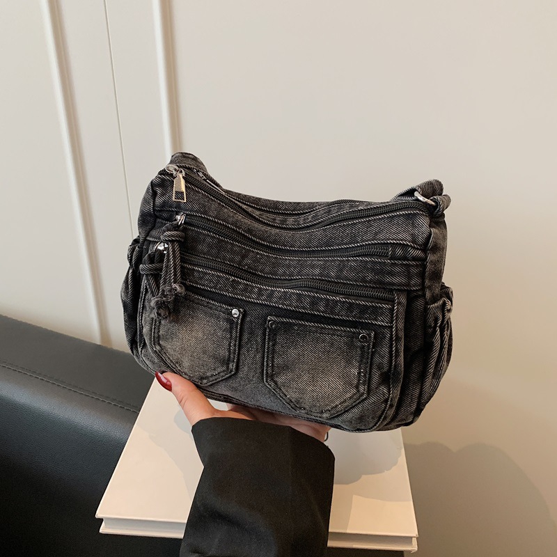 Koreańska Moda Sprany Denim Ko – Women'S Kipling Bags recenzja i cena