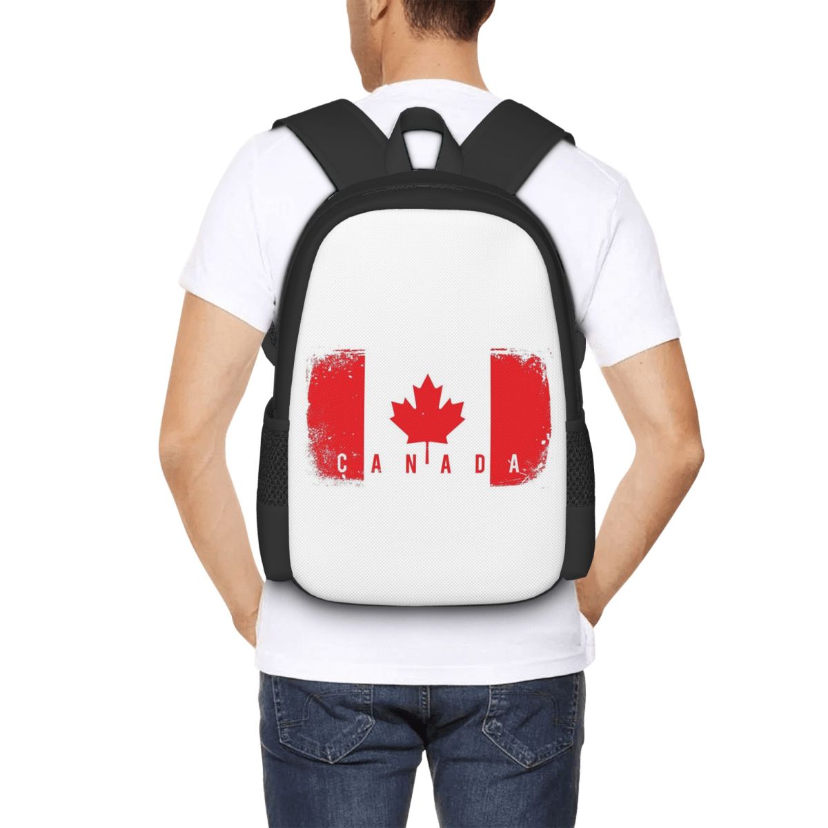 Plecak szkolny z flagą Kanady, – Women Bags Canada recenzja i cena