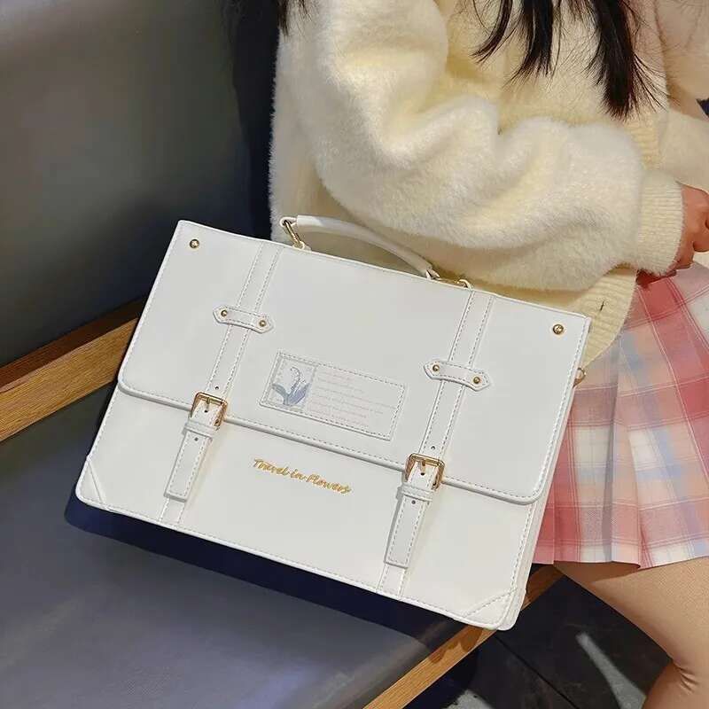 Y2K styl Preppy plecak Ita o d – Women Bags Medium Size recenzja i cena