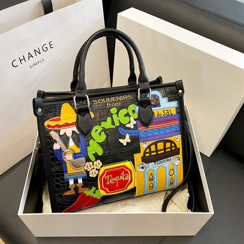 Torby damskie patchworkowe z z – Women Bags Sale recenzja i cena