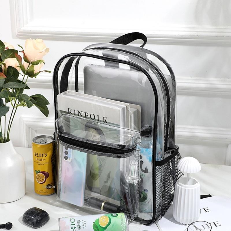 Przezroczysty plecak podróżny  – Women Bags Medium Size recenzja i cena