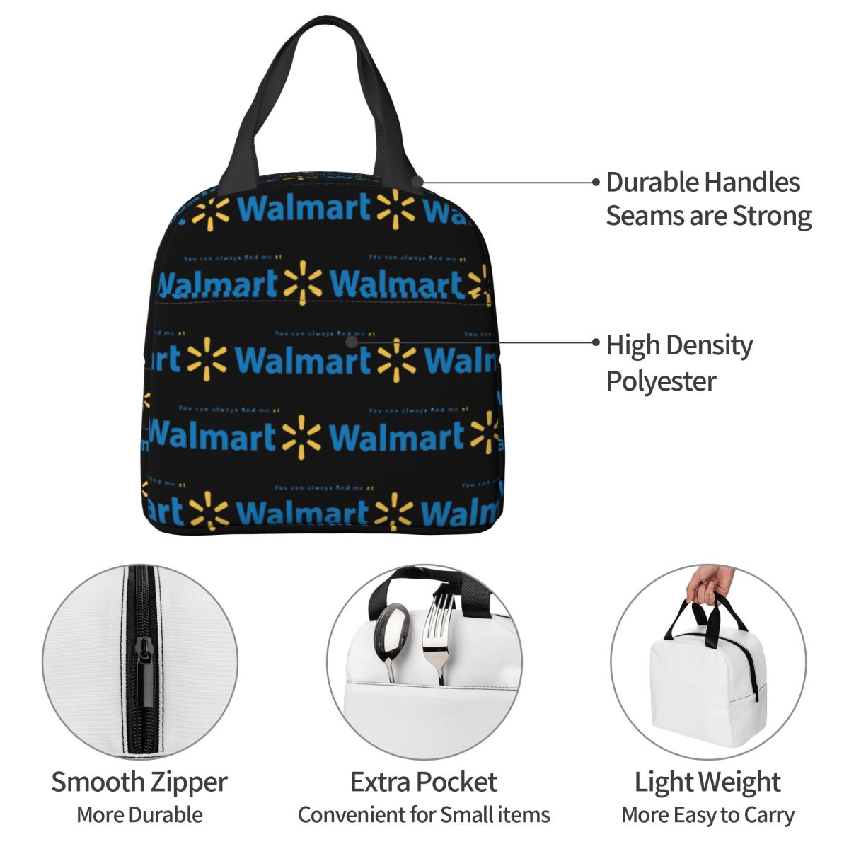 Torba termiczna na lunch Walma – Women Bags Walmart recenzja i cena